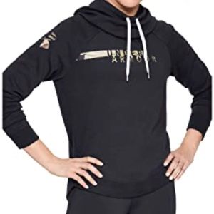 black camo under armour hoodie